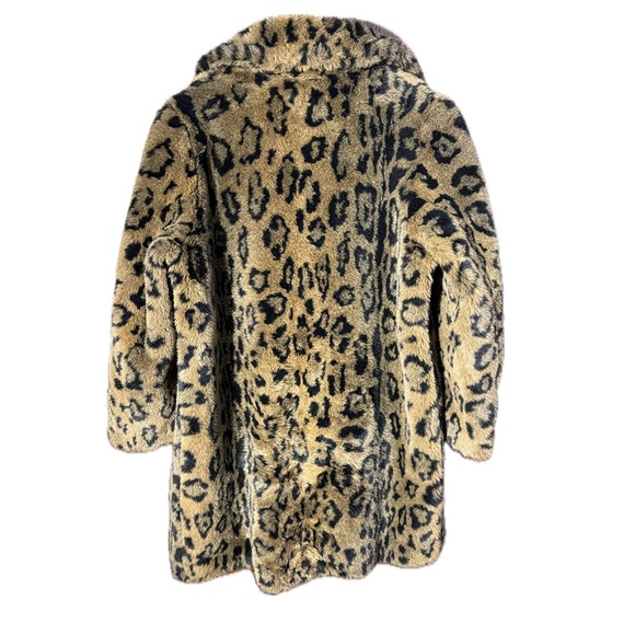 Luxurious VintageWomen's Leopard Faux Fur Teddy Jacket - Picture 3 of 13